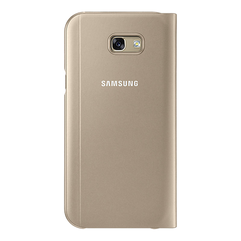 Samsung Galaxy A7 S-View Standing Cover - Gold