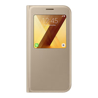 Thumbnail for Samsung Galaxy A7 S-View Standing Cover - Gold