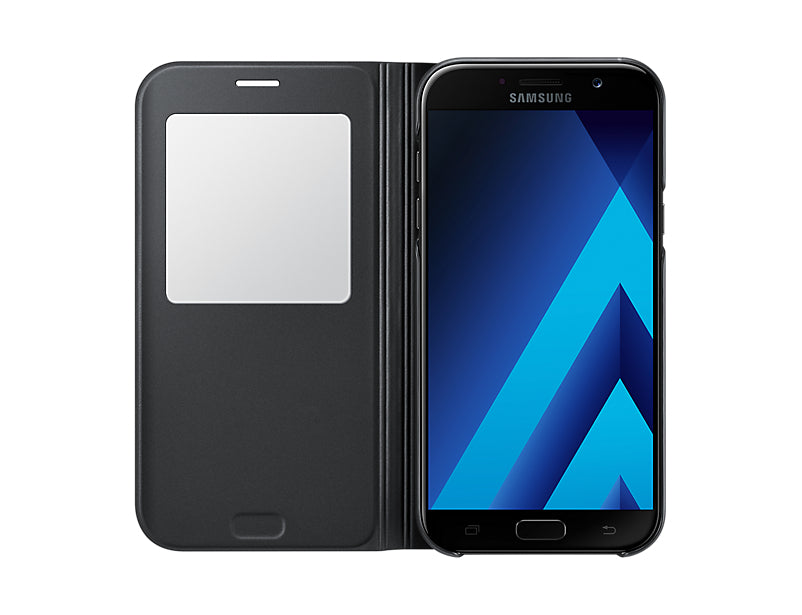 Samsung Galaxy A7 S-View Standing Cover - Black