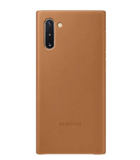 Thumbnail for Samsung Galaxy Note 10 Leather Cover - Brown
