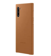 Thumbnail for Samsung Galaxy Note 10 Leather Cover - Brown