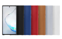 Thumbnail for Samsung Galaxy Note 10 Leather Cover - Brown