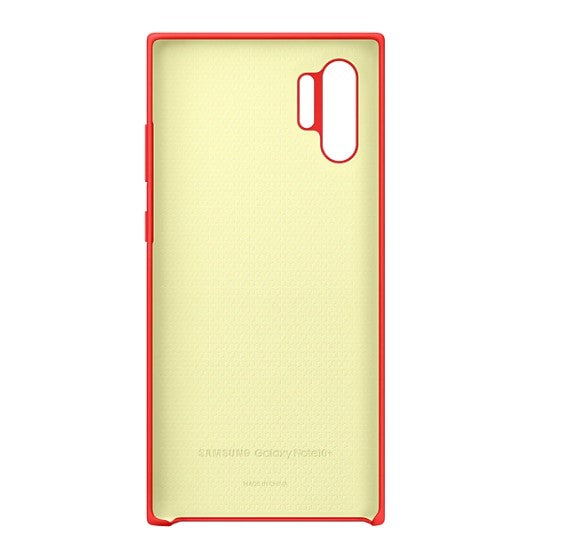 Samsung Galaxy Note 10+ Silicone Cover - Red