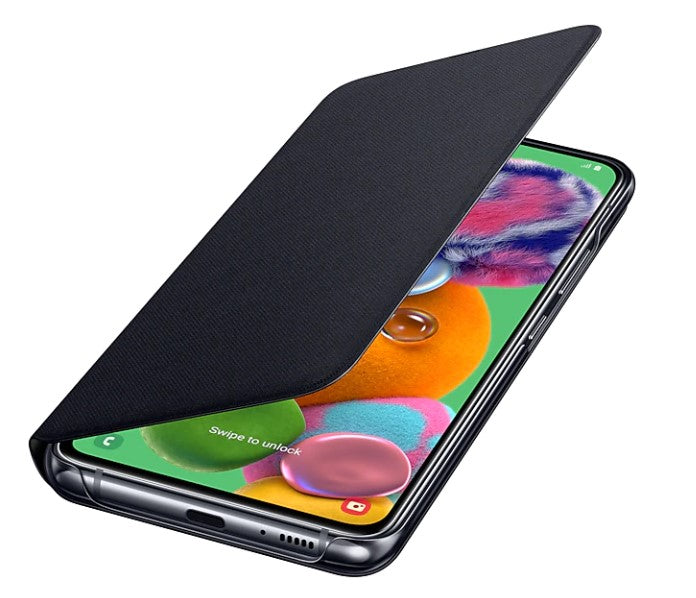 Samsung Galaxy A90 5G Wallet Cover - Black