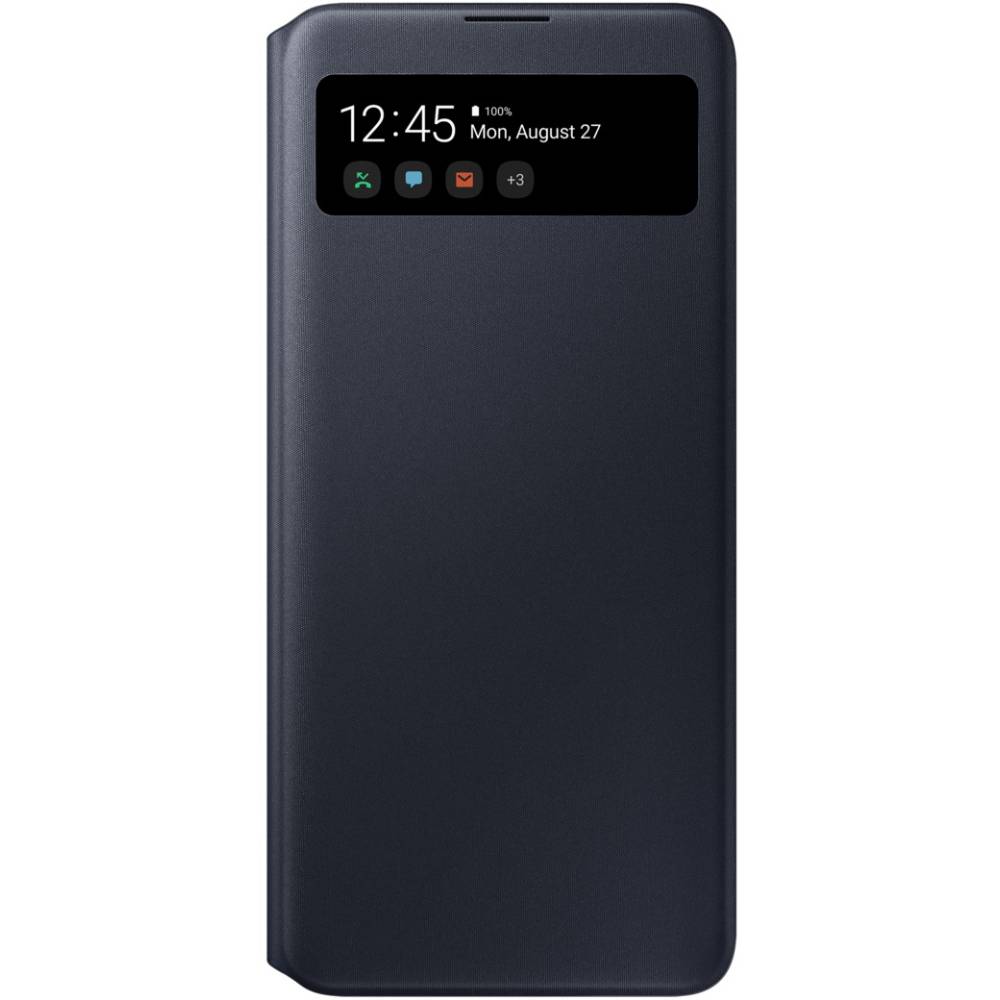 Samsung Galaxy A71 S View Wallet - Black