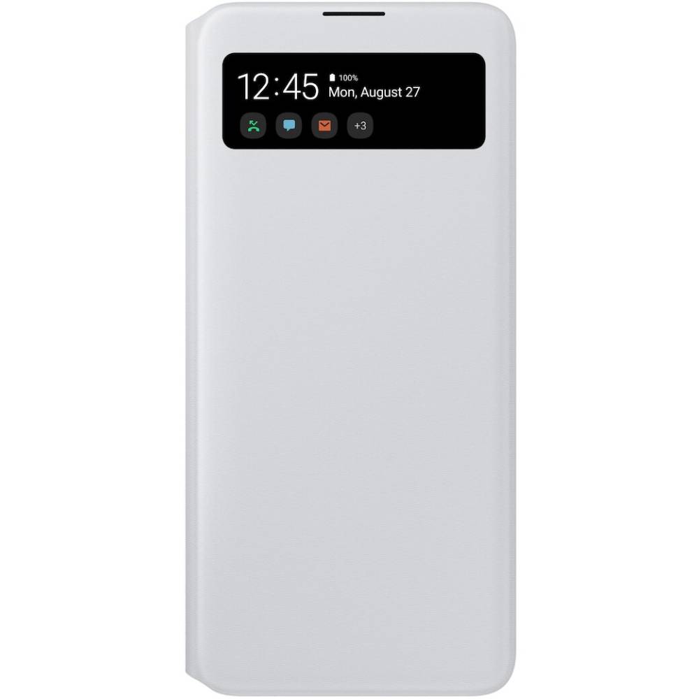 Samsung Galaxy A71 S View Wallet - White