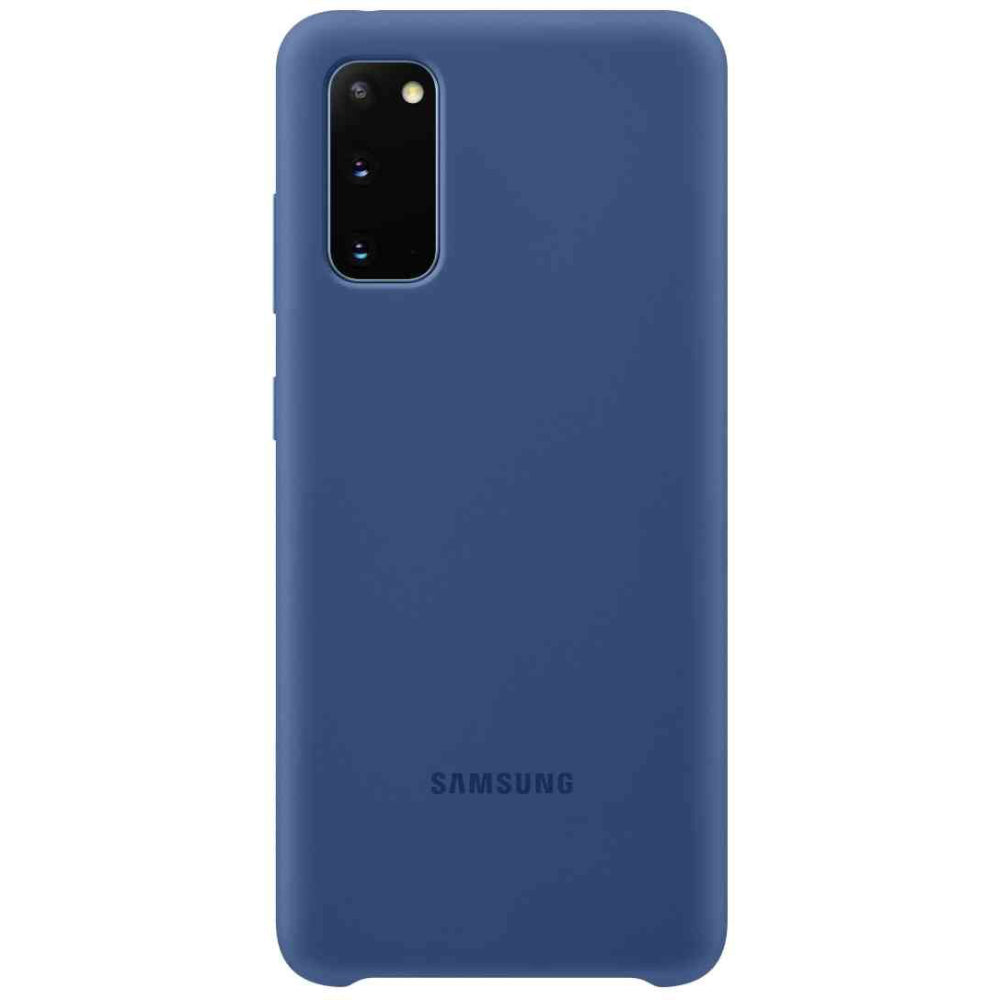 Samsung Galaxy S20 Silicone Cover - Navy Blue