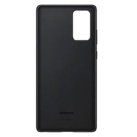Thumbnail for  Leather Cover Case for Galaxy Note20 - Black
