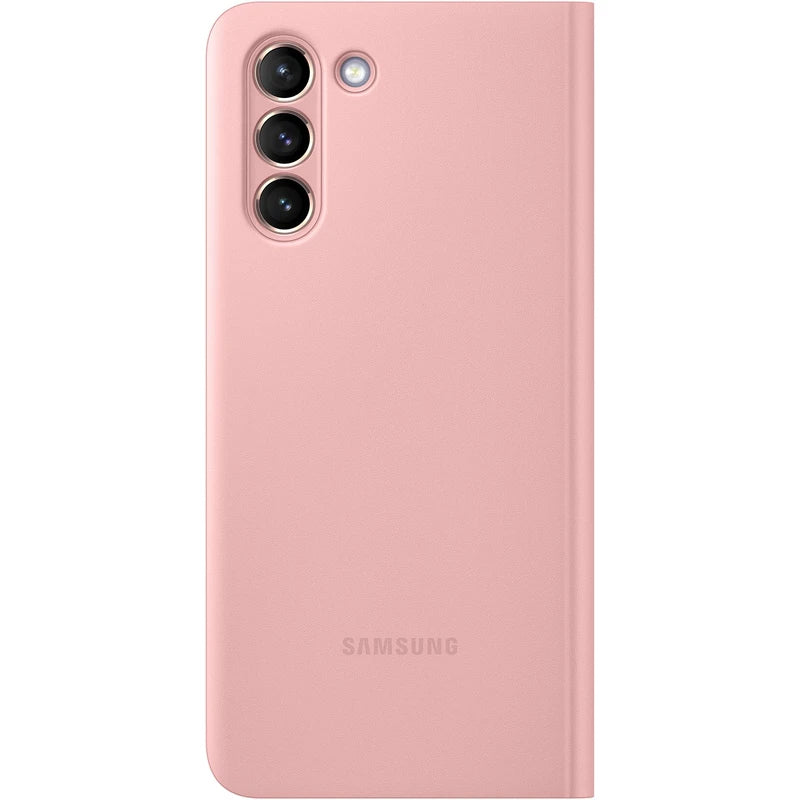 Samsung Smart Clear View Case for Galaxy S21 - Pink