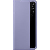Thumbnail for Samsung Smart Clear View Case for Galaxy S21 - Violet