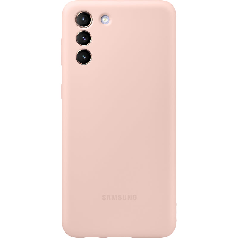 Samsung Silicon Cover Case for Galaxy S21+ - Pink