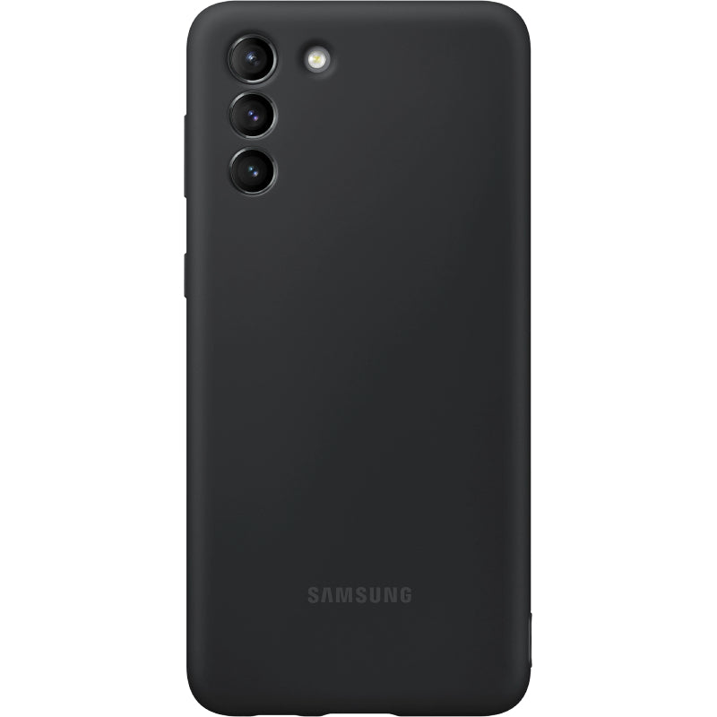 Samsung Silicon Cover Case for Galaxy S21+ - Black