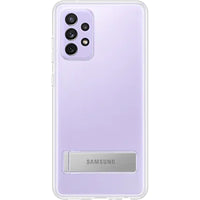 Thumbnail for Genuine Samsung Clear Standing Protective Cover for Galaxy A72 - Clear