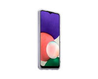 Thumbnail for Samsung Galaxy A22 5G Soft Clear Cover Case - Transparent