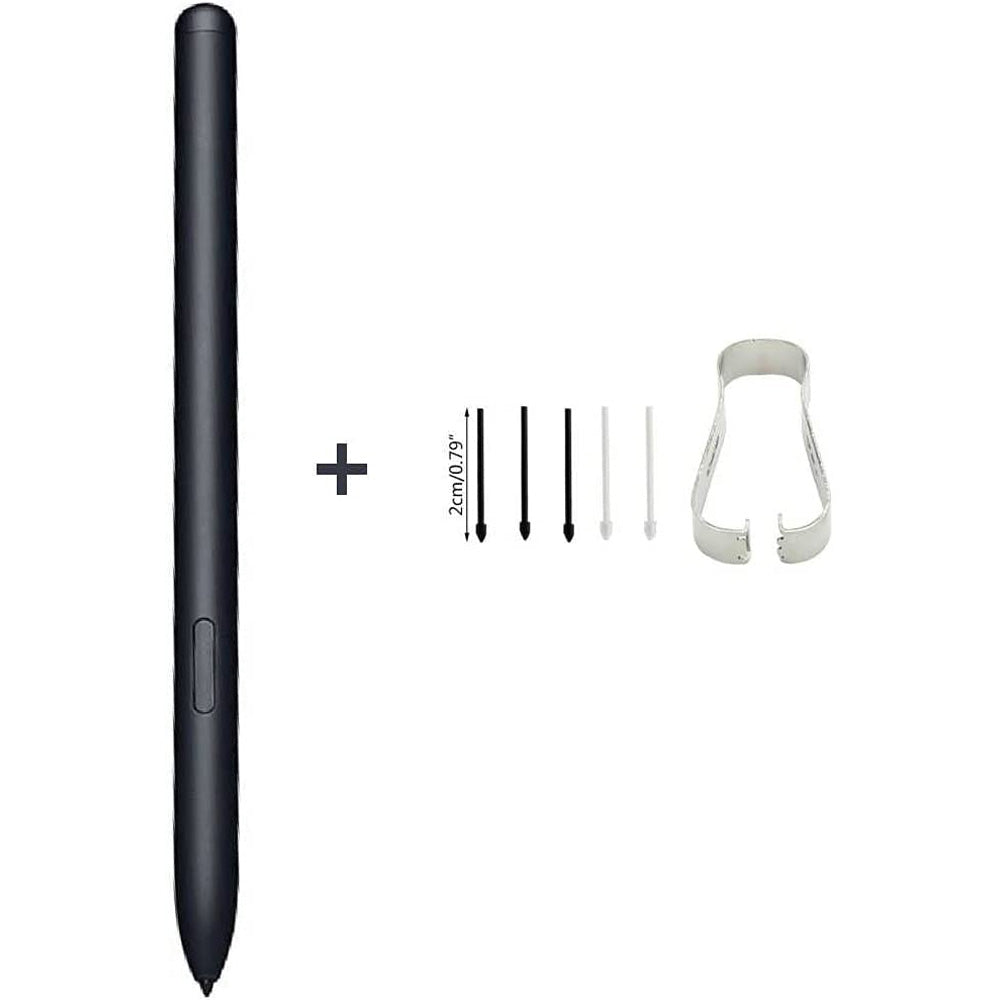 Samsung S-Pen Stylus For Galaxy Tab S7+ S7 FE and S8 S8+ S8 Ultra - Black (with Extra Tips /Tool)