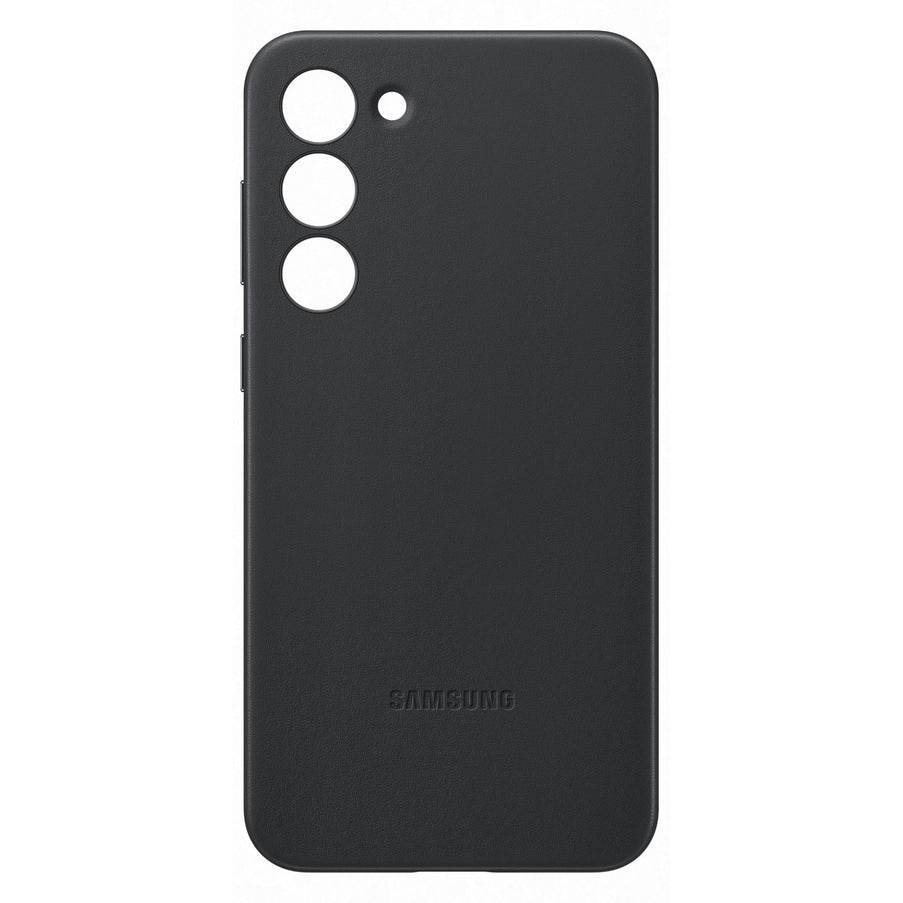 Samsung Leather Cover for Galaxy S23+ - Black