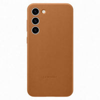 Thumbnail for Samsung Leather Case for Galaxy S23 - Camel Brown