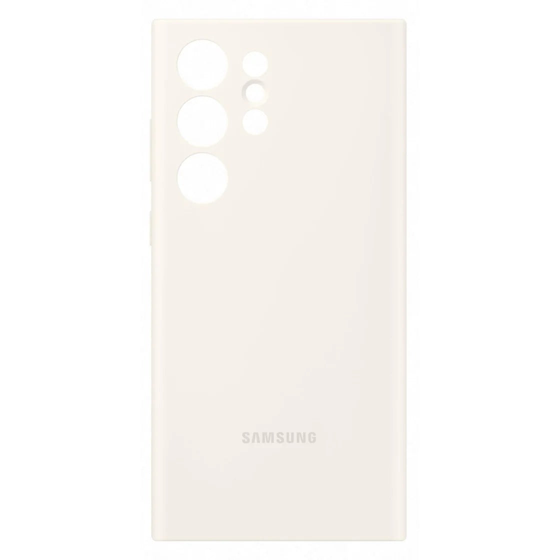 Samsung Silicone Cover for Galaxy S23 Ultra - Cream