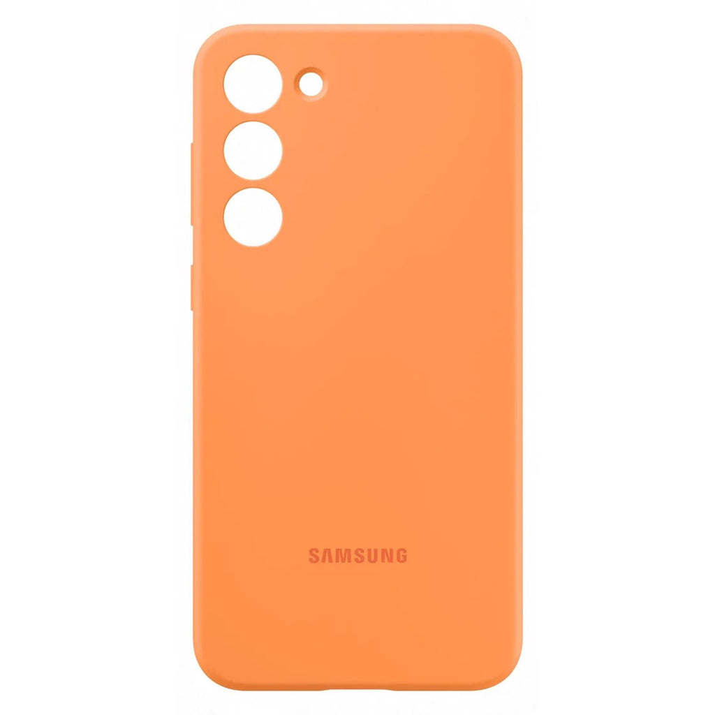 Samsung Silicone Cover for Galaxy S23 Plus - Orange