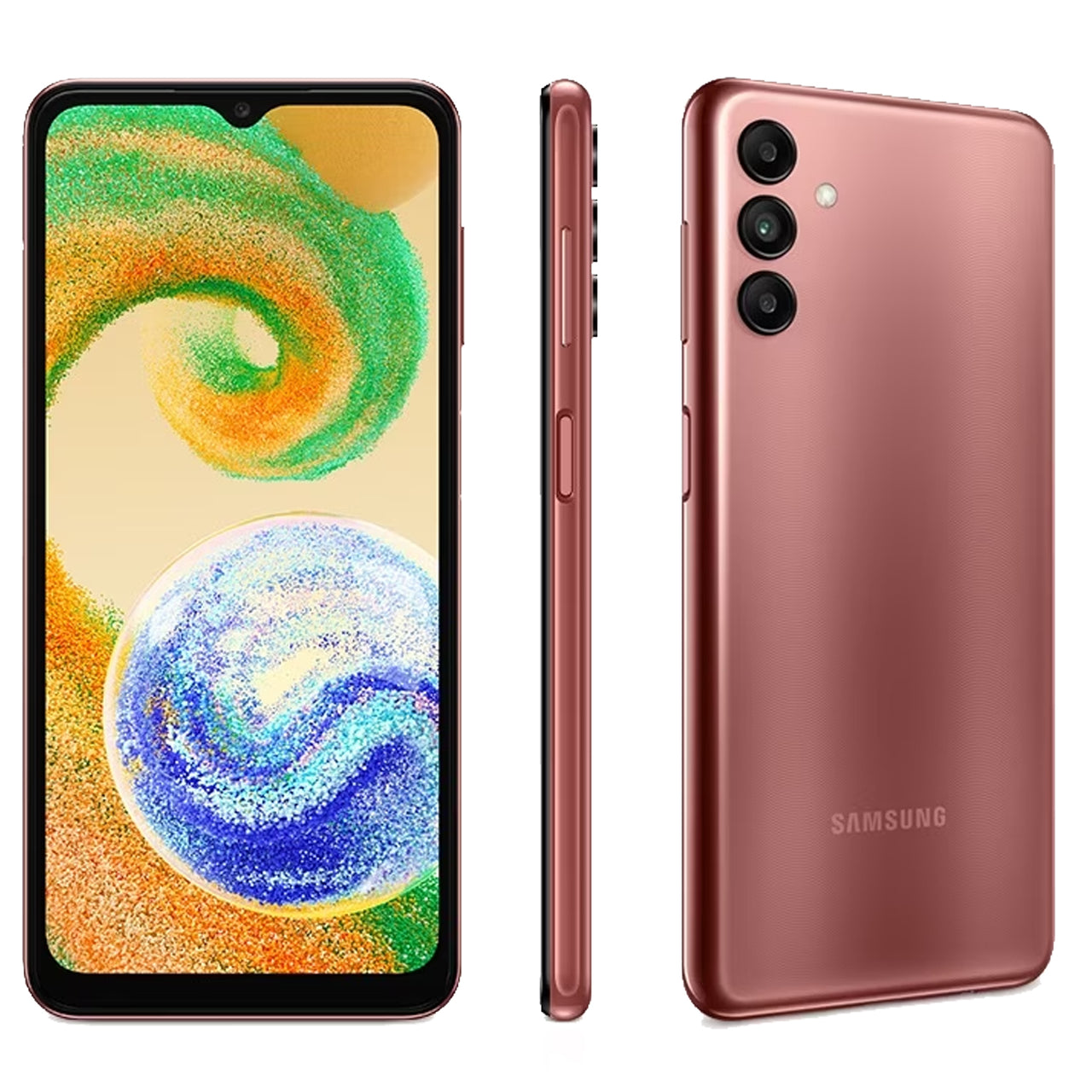 Samsung Galaxy A04s (Dual Sim, 6.5'', 128GB/4GB) Unlocked Smartphone - Copper