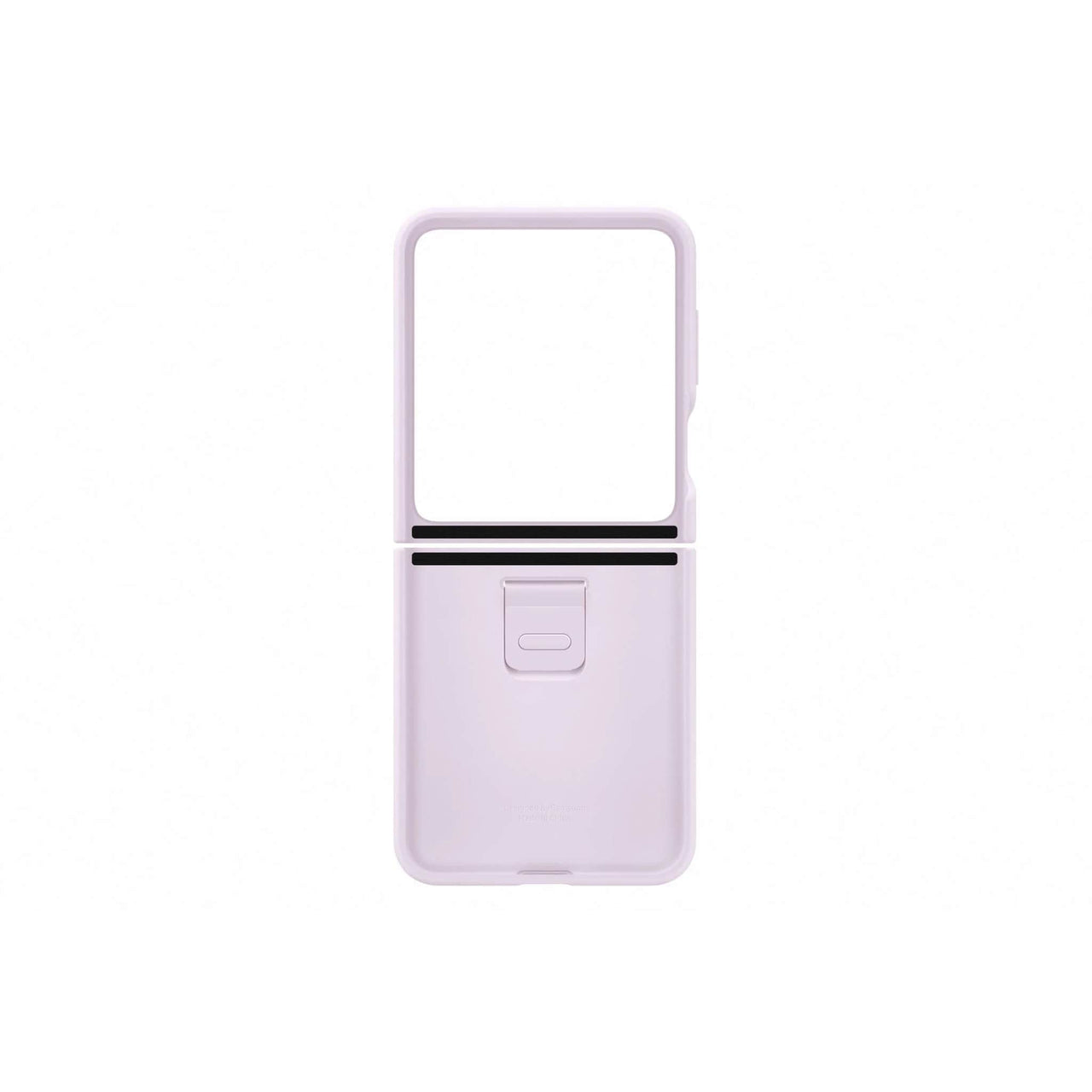 Samsung Silicone Case with Ring for Galaxy Z Flip5 - Lavender