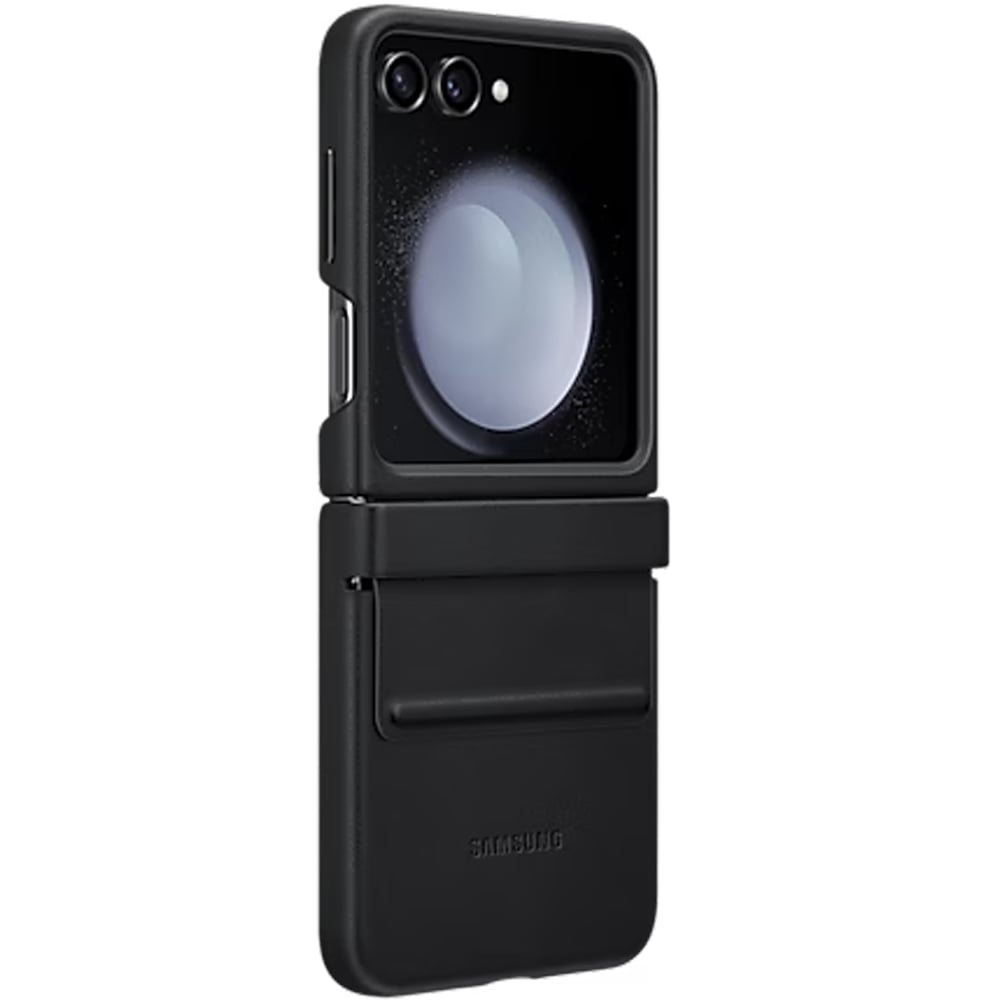 Samsung Flap ECO-Leather Case for Galaxy Z Flip5 - Black