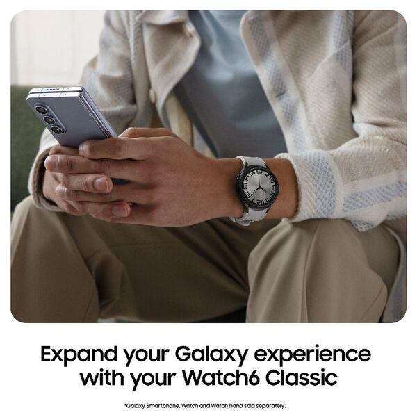 Samsung Galaxy Watch6 Classic Bluetooth 43mm - Black