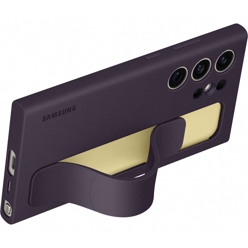Samsung Standing Grip Case for Galaxy S24 Ultra - Dark Violet