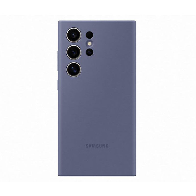Samsung Silicone Case for Galaxy S24 Ultra - Violet