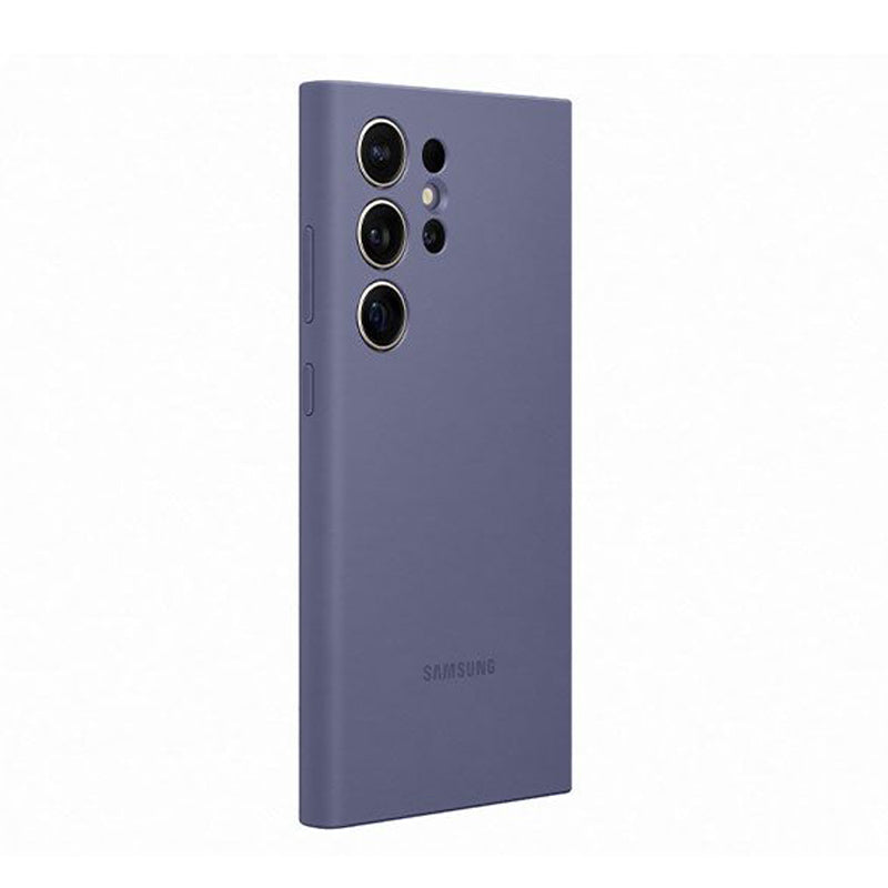 Samsung Silicone Case for Galaxy S24 Ultra - Violet