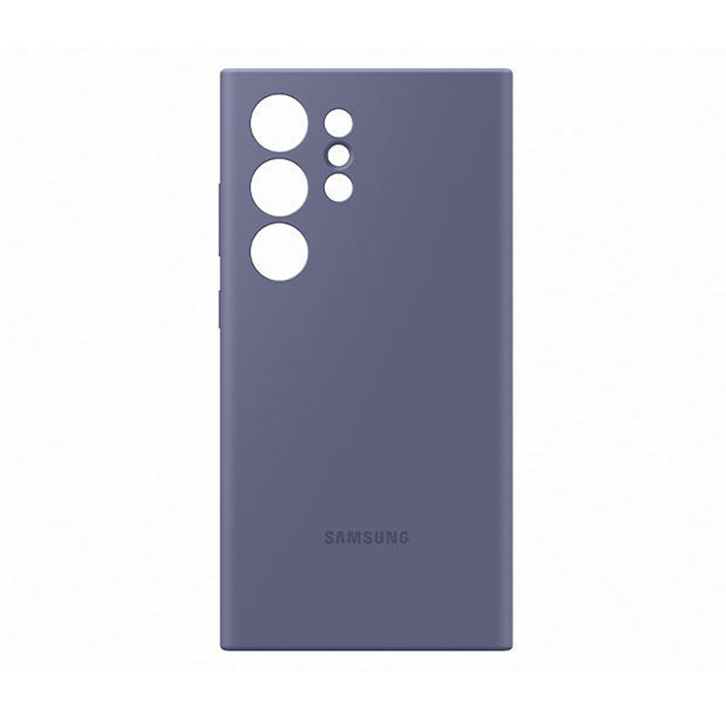 Samsung Silicone Case for Galaxy S24 Ultra - Violet