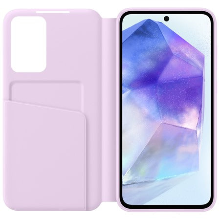 Samsung Smart View Wallet Case for Galaxy A55 5G - Lavender