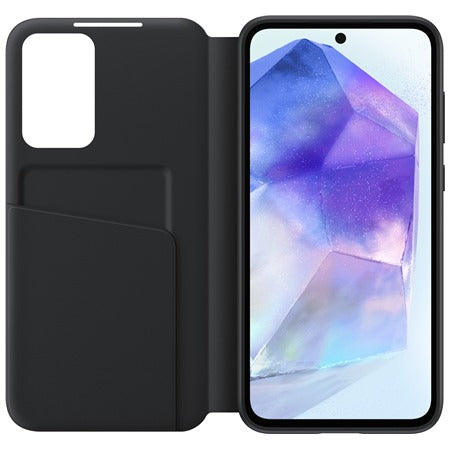 Samsung Smart View Wallet Case for Galaxy A55 5G - Black