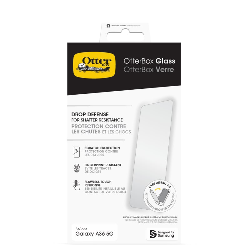 Otterbox Trusted Glass Screen Protector for Samsung A36 / A56 5G - Clear