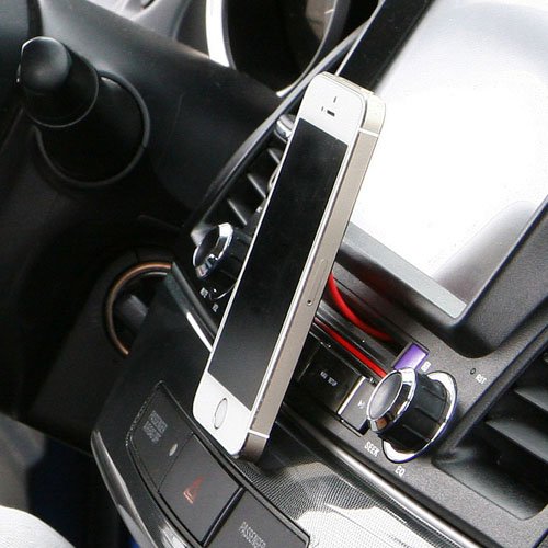 iTongue Car Mount Holder / Smart Phone Stand - Black Tongue- Black Top