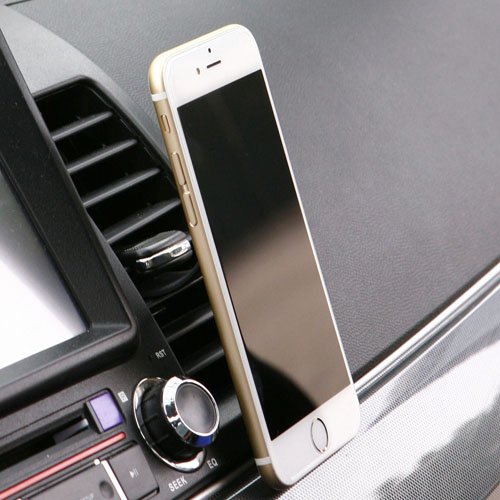 iTongue Car Mount Holder / Smart Phone Stand - Black Tongue- Black Top