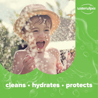 Thumbnail for Hydrating Clean, 99% Water Based with Aloe Vera, Clean, Hydrate & Protect Skin, Unscented & Hypoallergenic WaterWipes Bundle