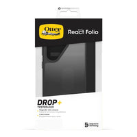 Thumbnail for OtterBox React Folio Case for Samsung Galaxy S25 Ultra - Black Crystal