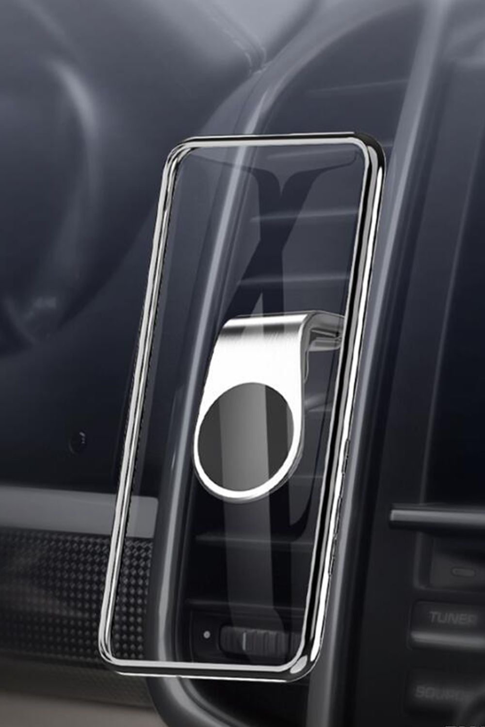 BLACKTECH Magnetic Air Vent Car Holder - Black