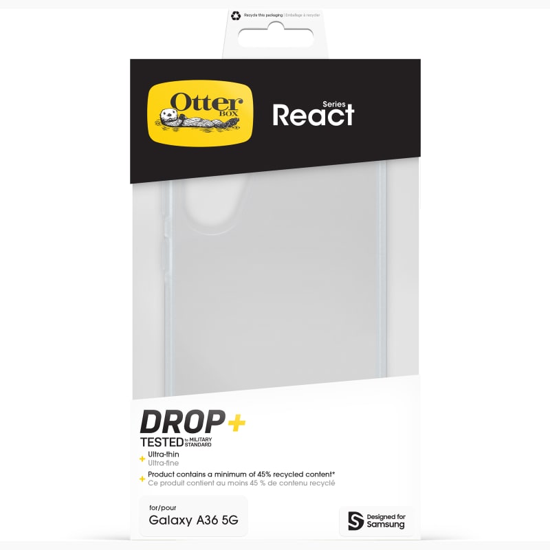 Otterbox React Case for Samsung A36 5G - Clear