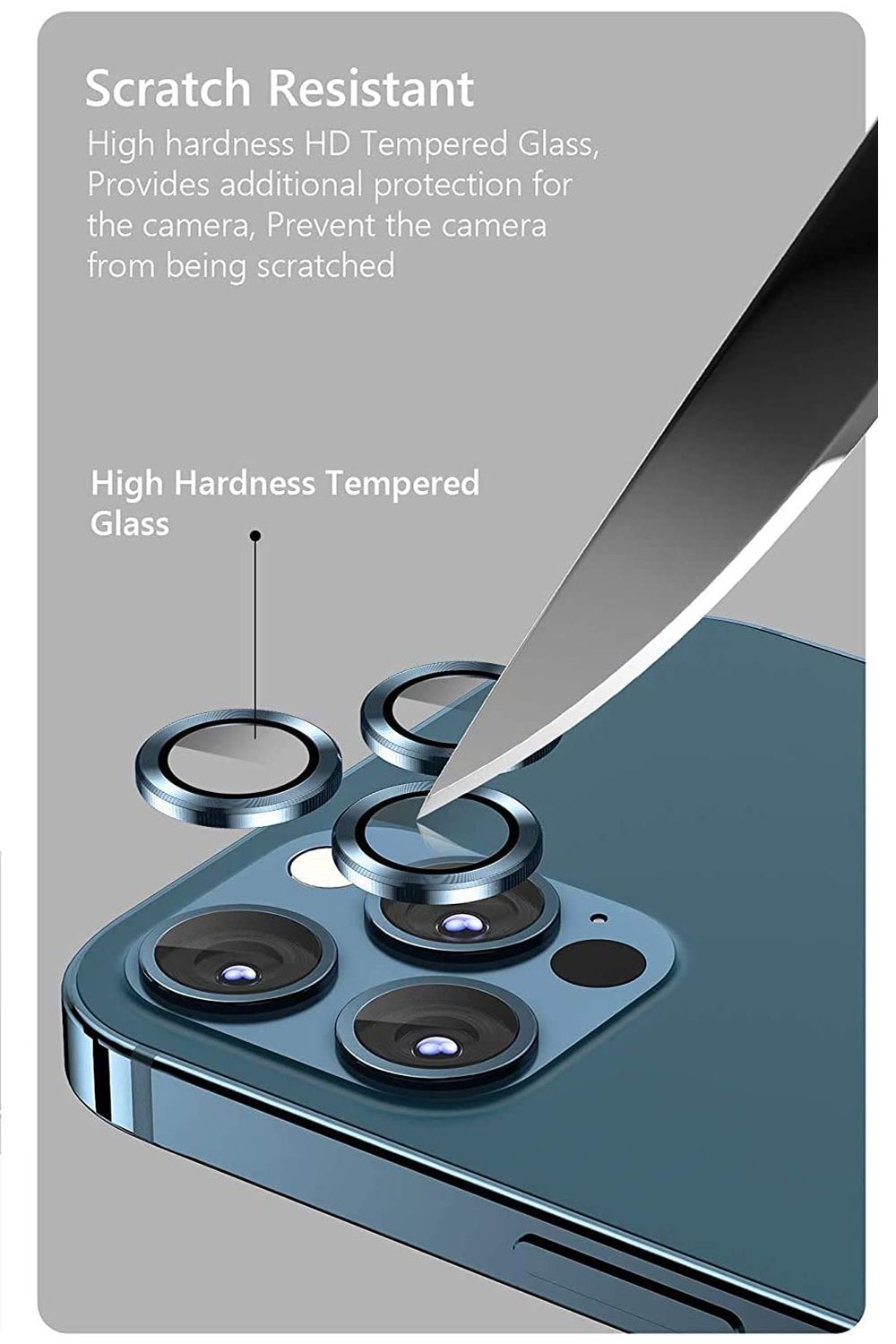 Samsung LITO C2 AR+AF Coating Aluminum Alloy Camera Corning Glass With Easy Installation for Galaxy S26 Ultra - Black