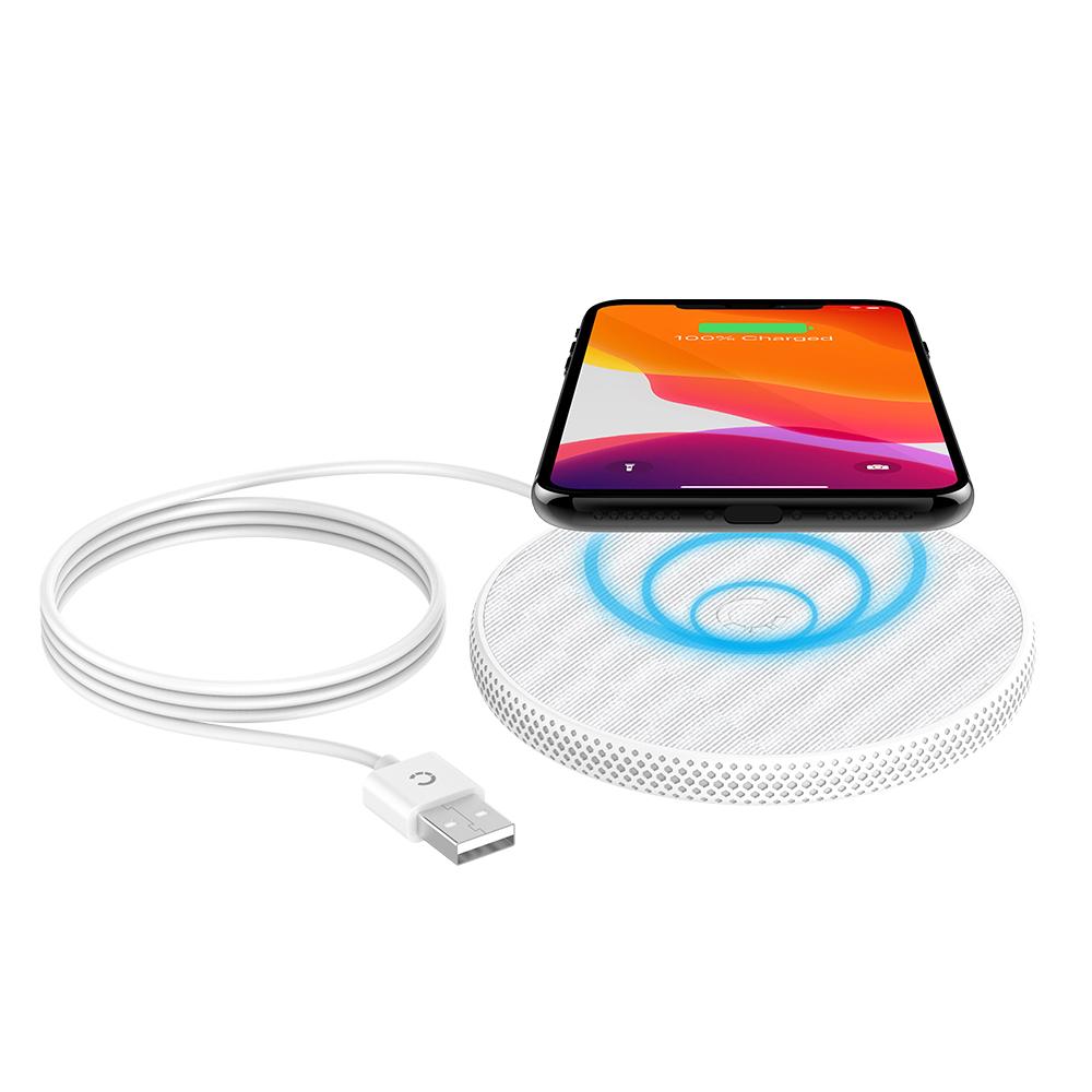 Cygnett Primepro Wireless 15W Desk Charger (includes AC charger) - White