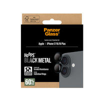 Thumbnail for Panzer Hoops Lens Protector for iPhone 17- Black