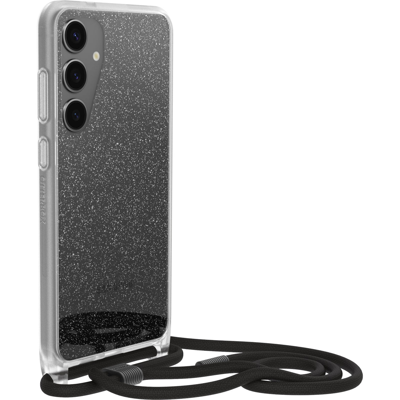 OtterBox React Necklace Case for Samsung Galaxy S24 Plus 5G 6.7"- Stardust Clear Glitter