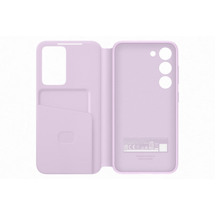 Samsung Smart Clear View Wallet Case for Galaxy S23 - Lavender