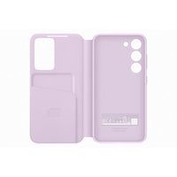 Thumbnail for Samsung Smart Clear View Wallet Case for Galaxy S23 - Lavender
