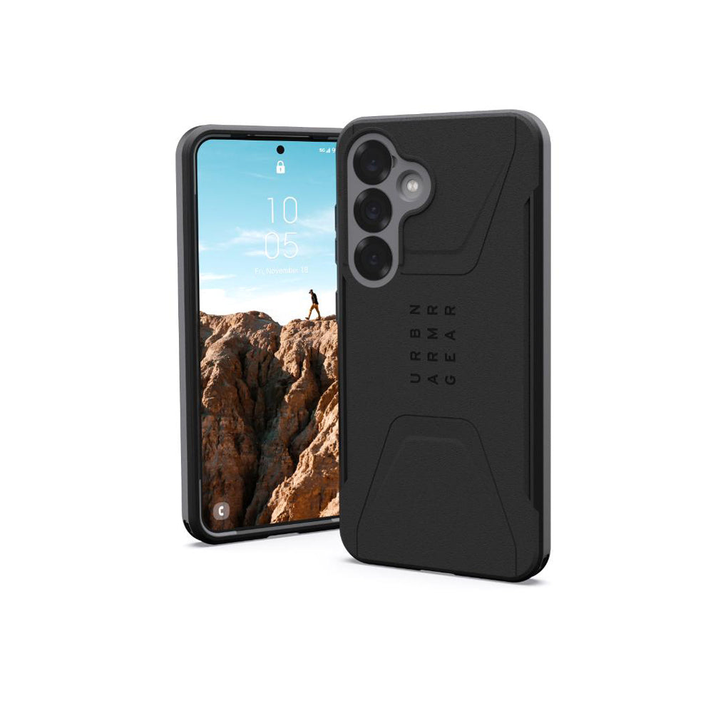 UAG Civilian Magnetic Case for Samsung Galaxy S25 - Black