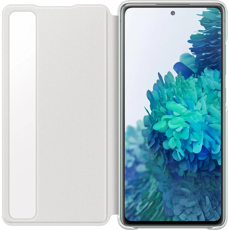 Samsung Clear View Cover Case for Galaxy S20FE - White