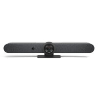 Logitech Rally Bar all In One 4k Ultra HD Video Bar Built In Speaker & Mic 2YR WT - Graphite
