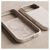 Vonmahlen Soft Silicone Case 2 for iPhone 18 Pro Max - Cream